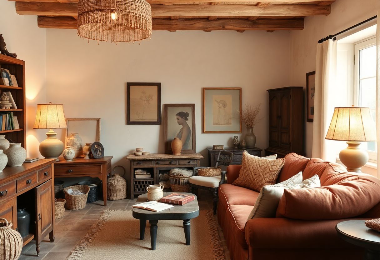 déco maison de campagne cosy