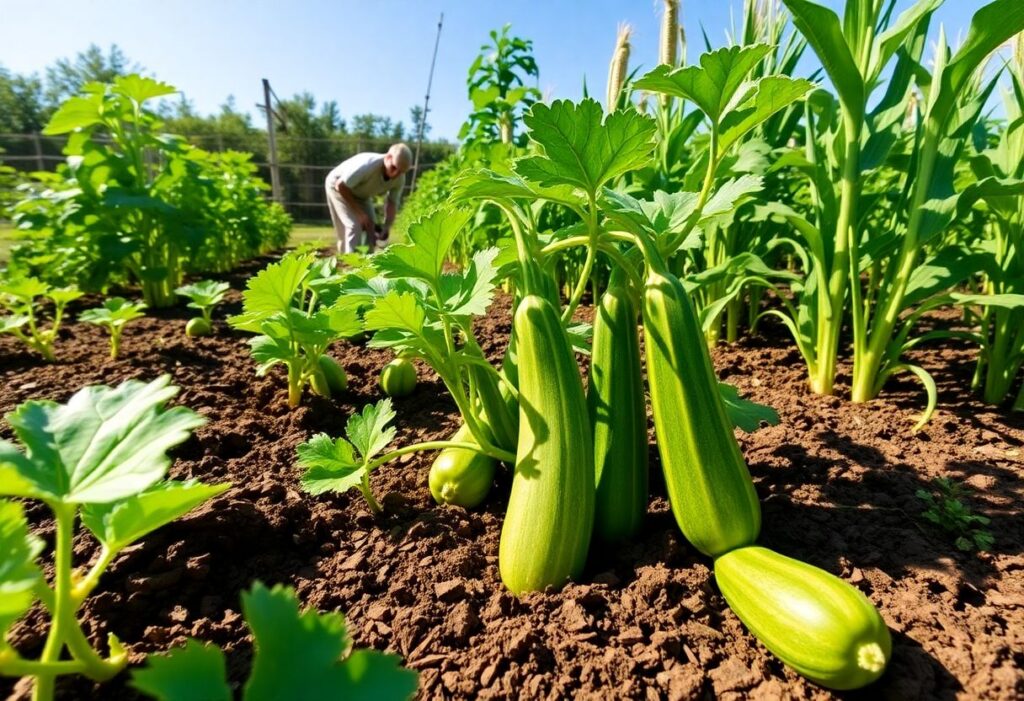 planter les courgettes en pleine terre