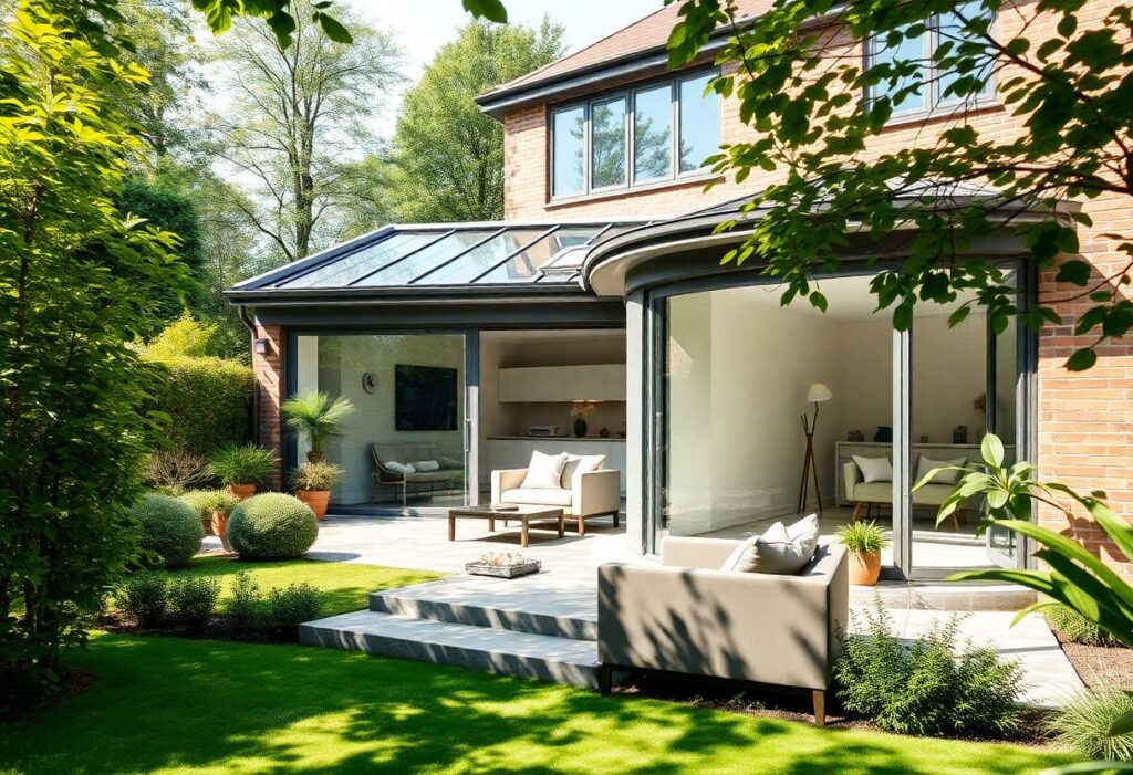 plan extension maison 30m2