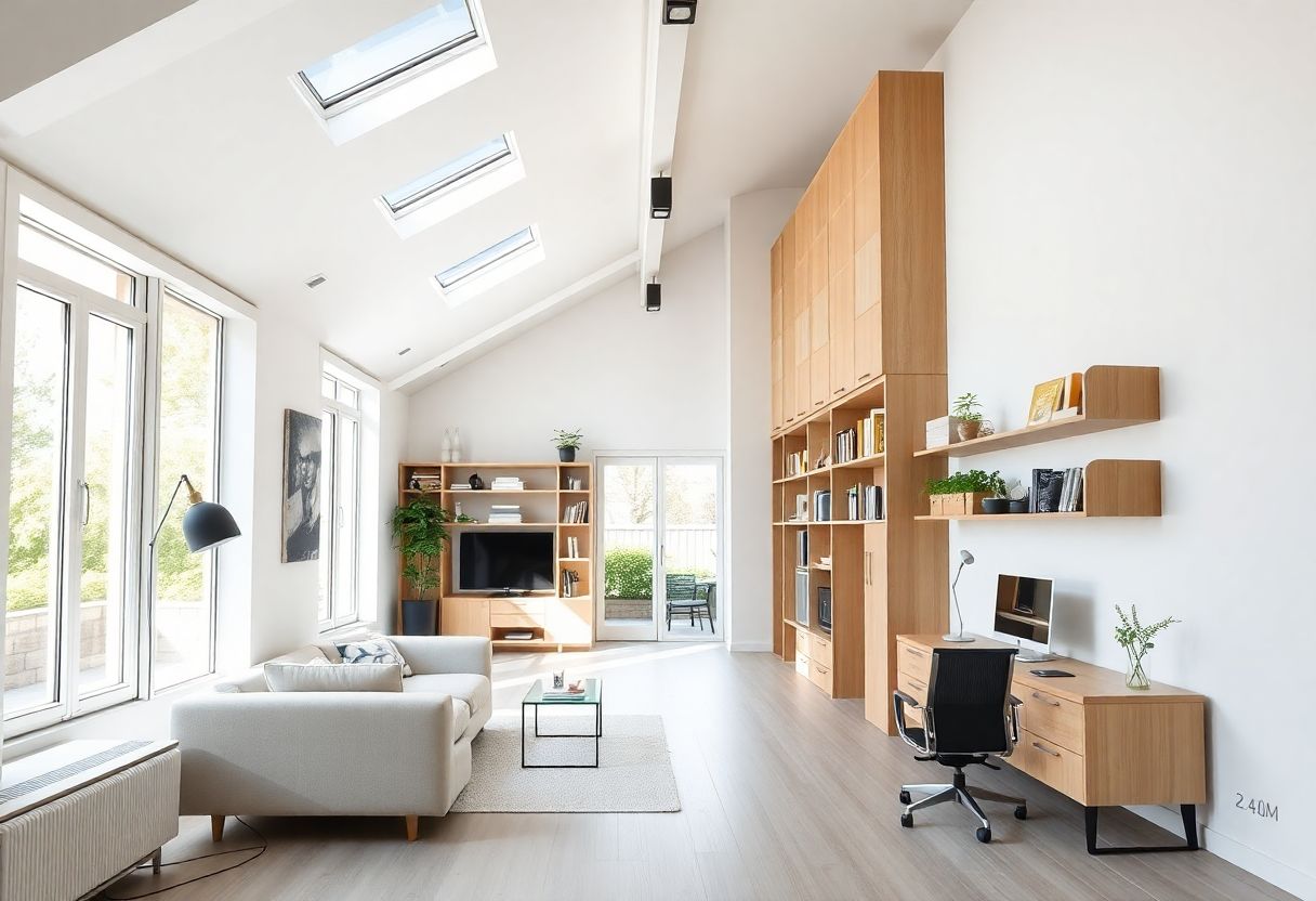 hauteur sous plafond 2m40