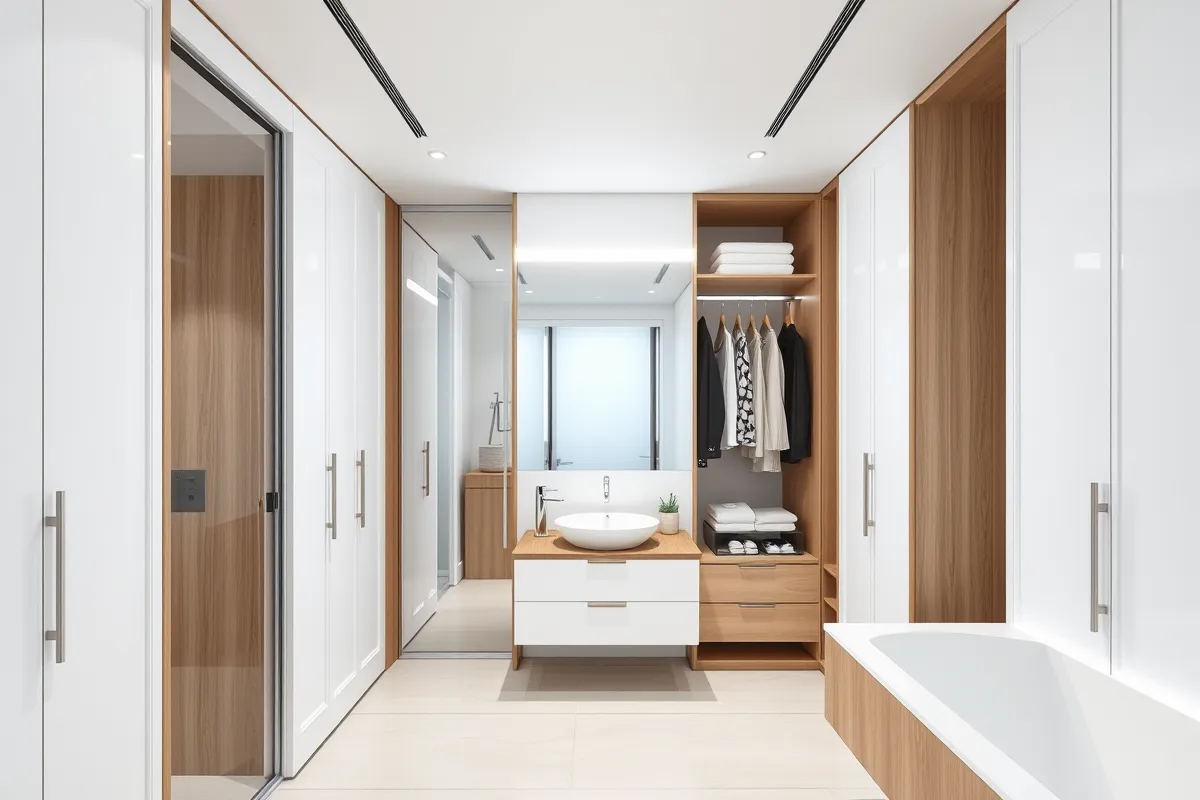 dressing salle de bain