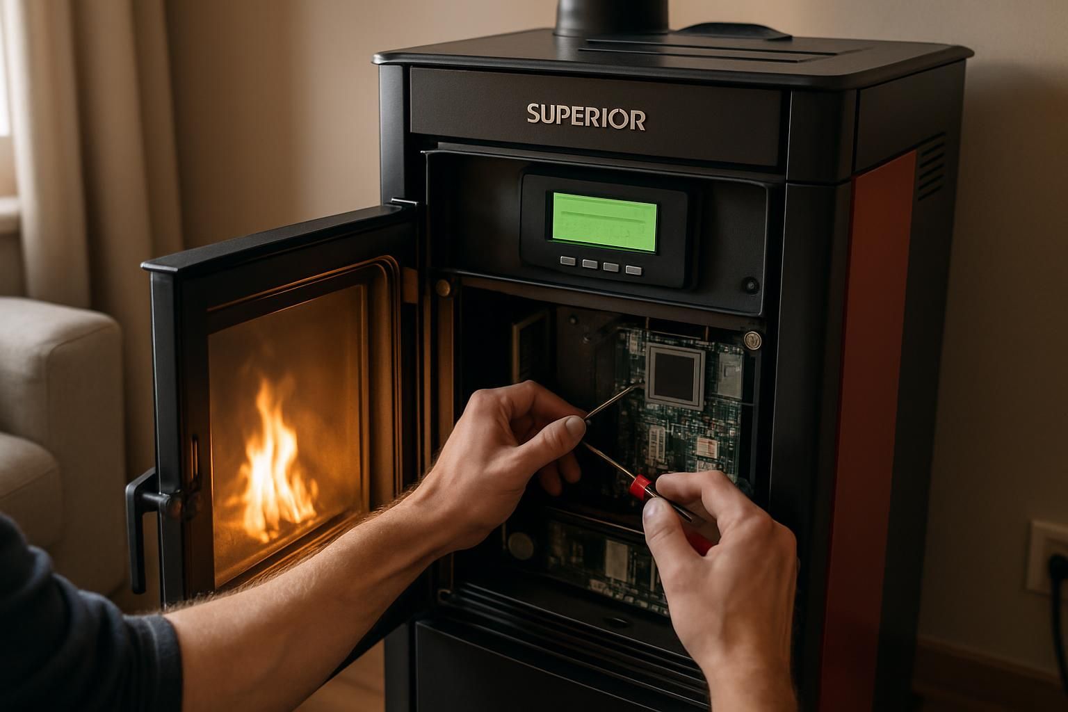 découvrez comment identifier et résoudre facilement les codes d'erreur des poêles à granulés superior pour un fonctionnement optimal et sans souci.