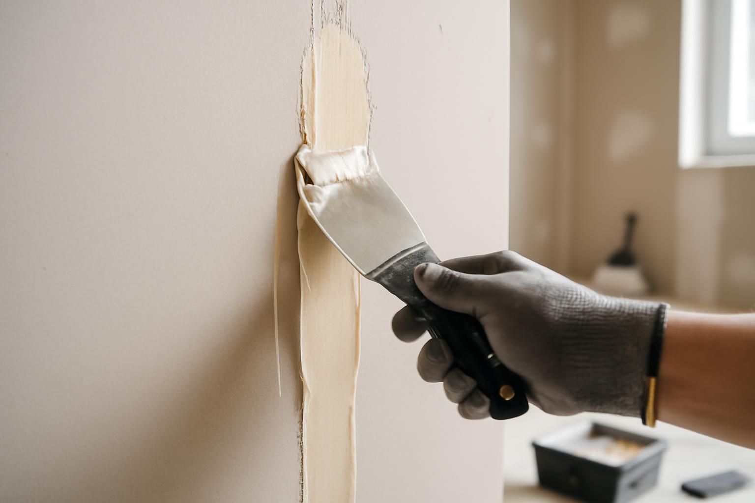 apprenez étape par étape comment réaliser un joint placo sans utiliser de plaques à bords amincis pour une finition professionnelle et durable.