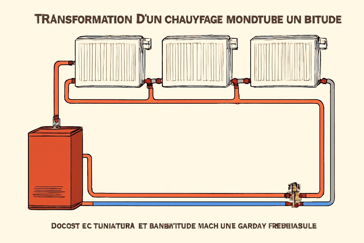 découvrez comment transformer un chauffage monotube en système bitube pour améliorer la performance et le confort de votre installation de chauffage.