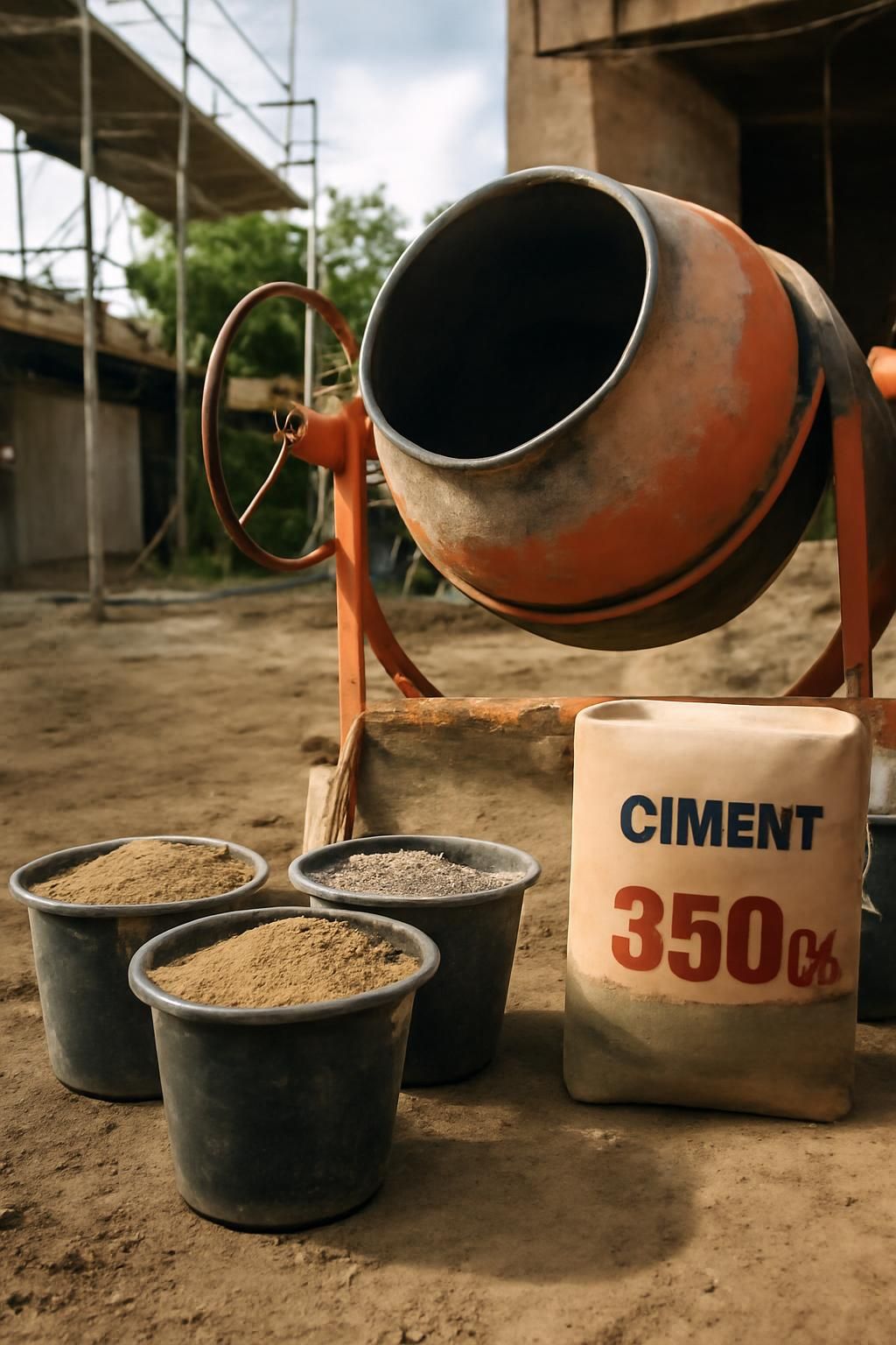 découvrez comment réaliser un dosage béton 350 kg en calculant précisément le mélange avec sable et gravier pour obtenir un béton de qualité optimale.