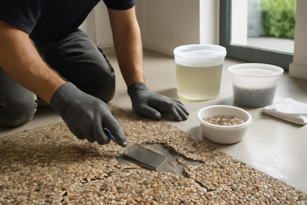 découvrez comment identifier et réparer efficacement les problèmes courants de la moquette de pierre pour retrouver un sol durable et esthétique.