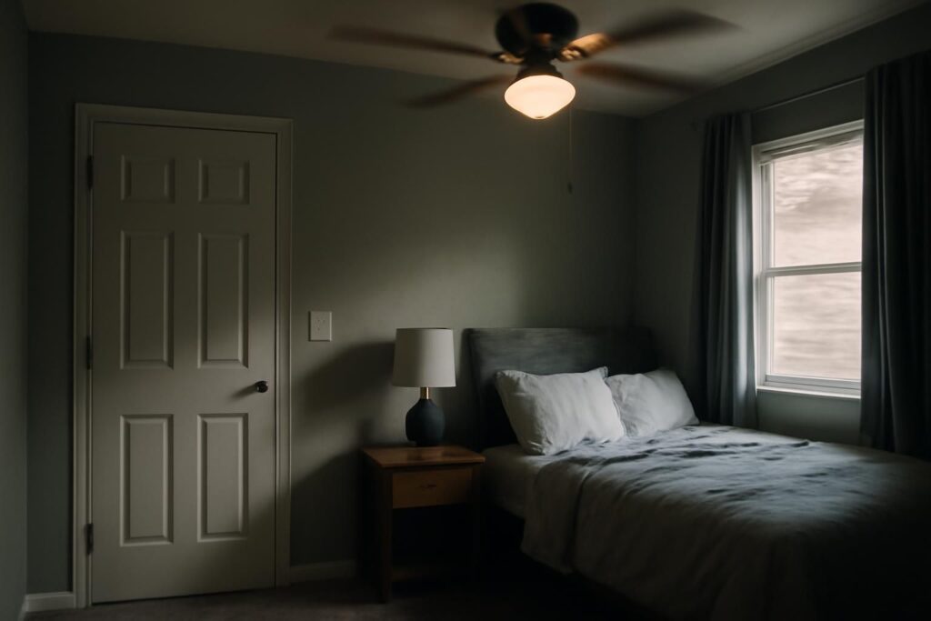 découvrez si utiliser un ventilateur de plafond porte fermée est risqué, ses impacts sur la circulation de l'air et les précautions à prendre pour un usage sécuritaire.